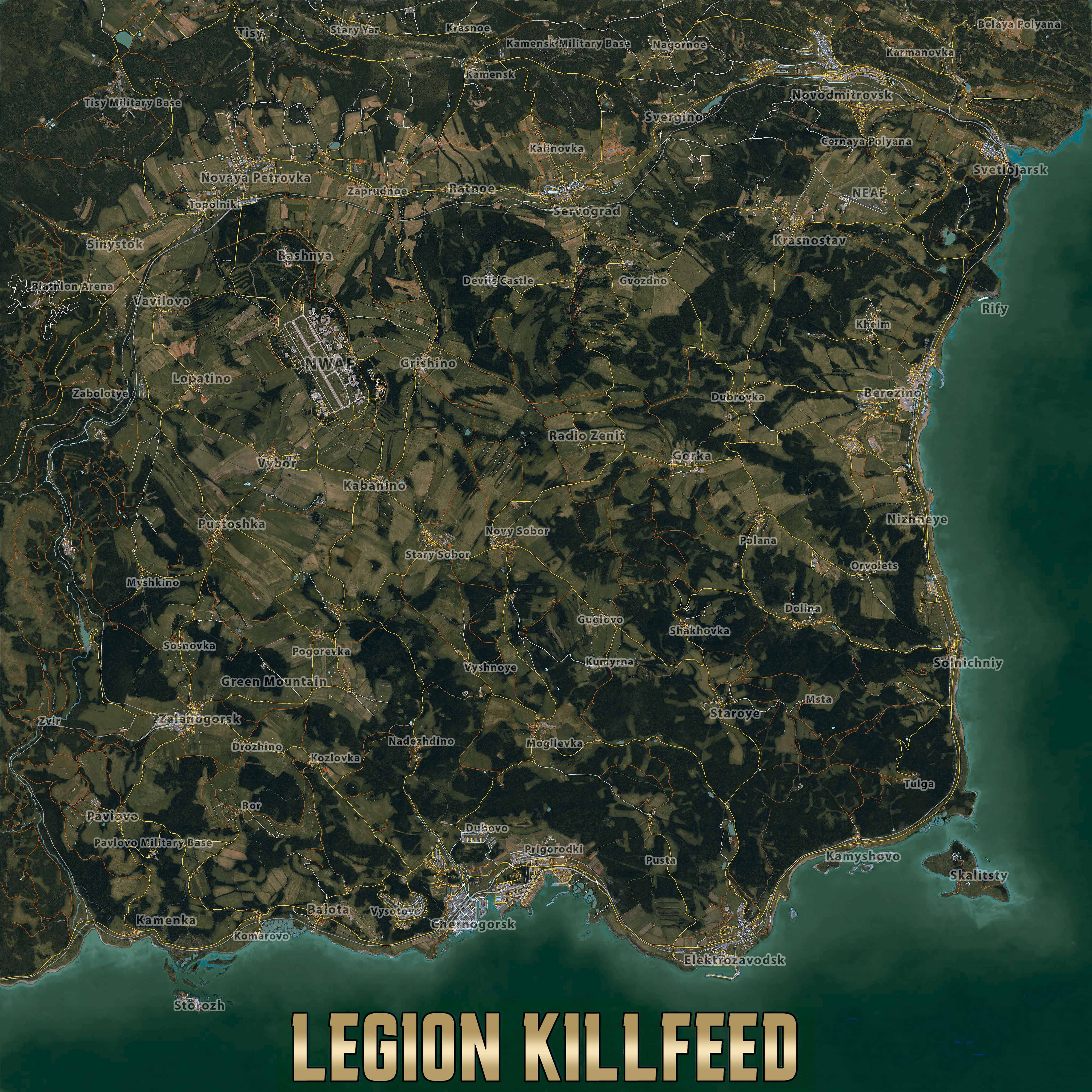 Chernarus Names