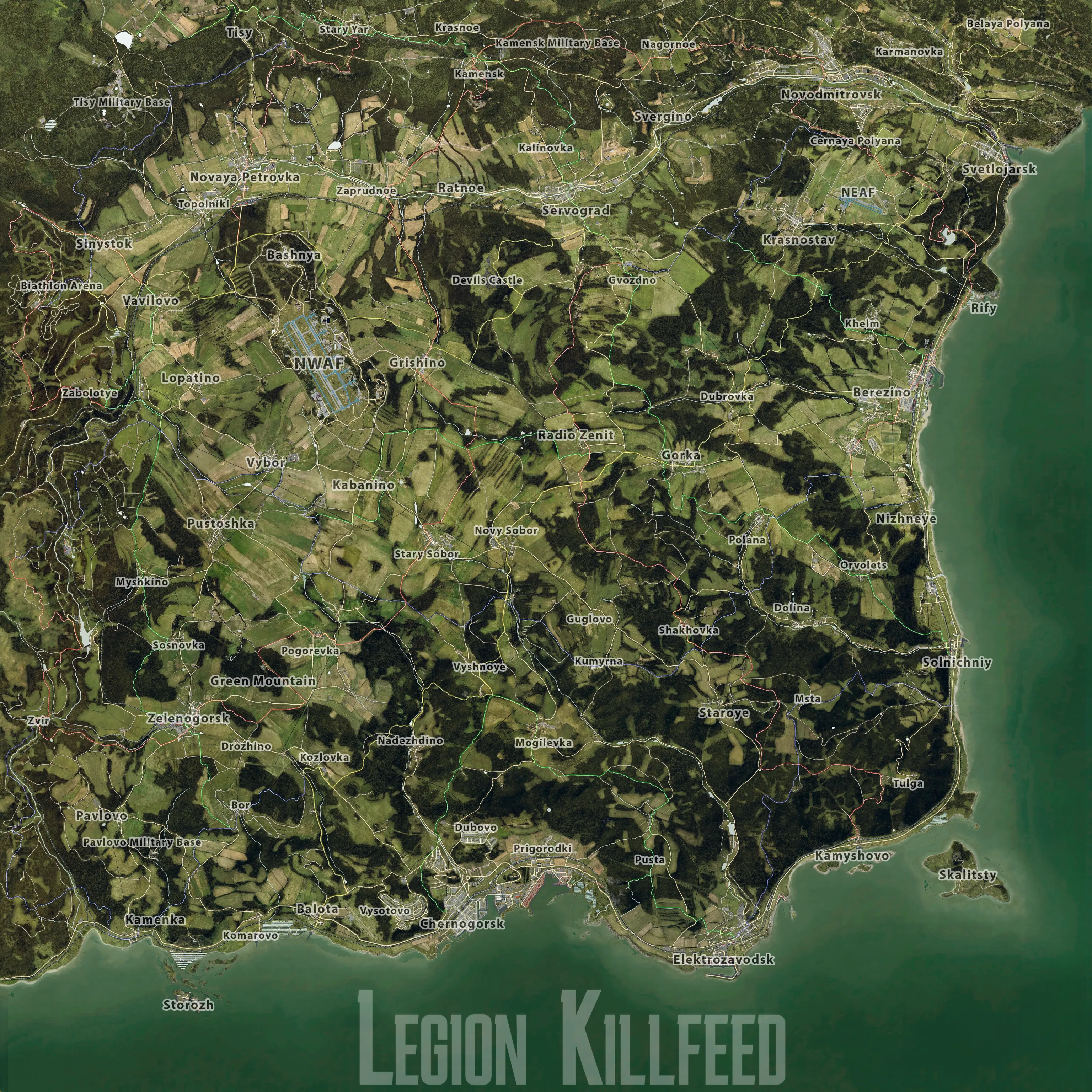 Chernarus Names