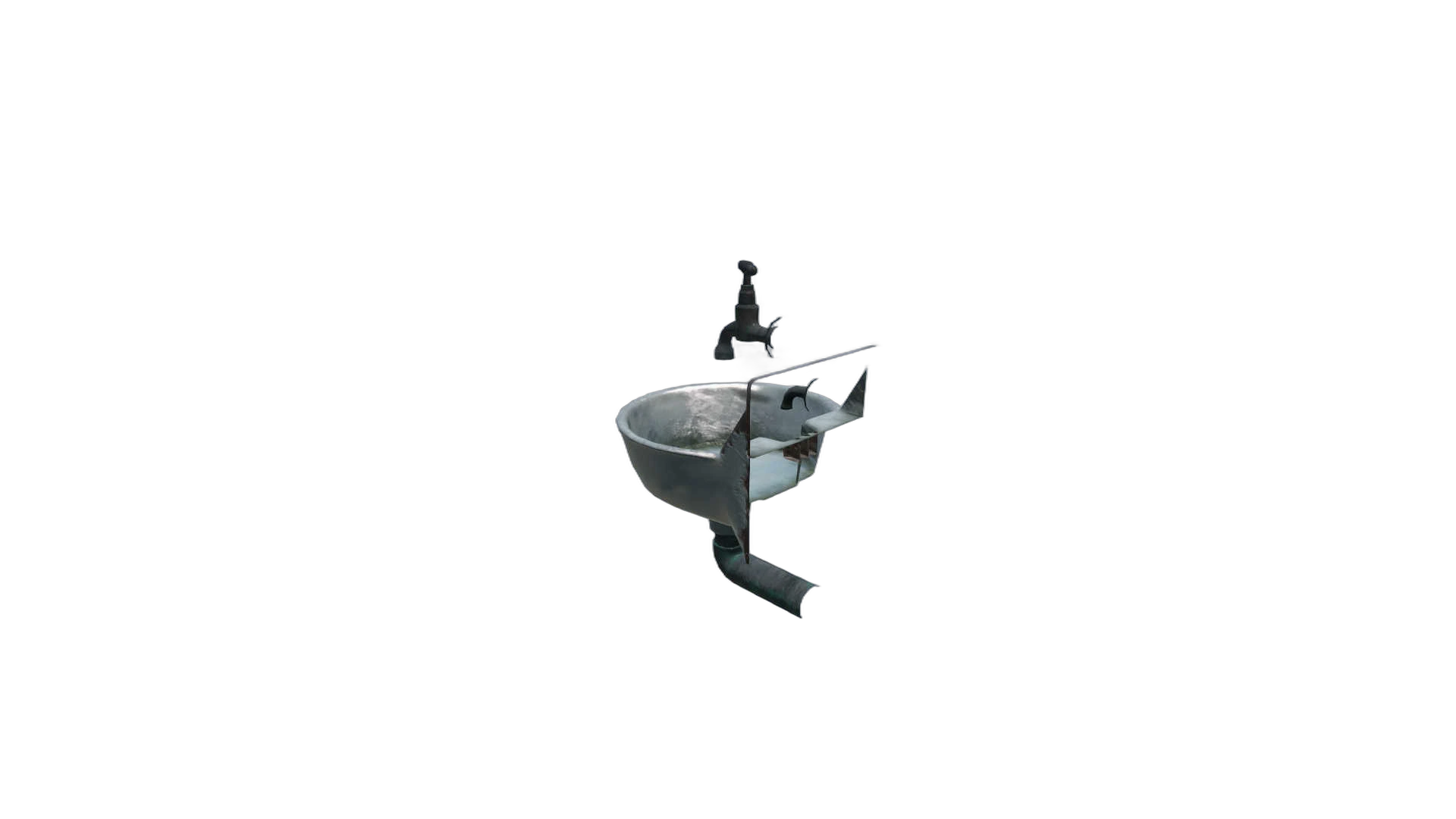 DayZ StaticObj_Furniture_prison_sink - Staticobj Furniture Prison Sink image