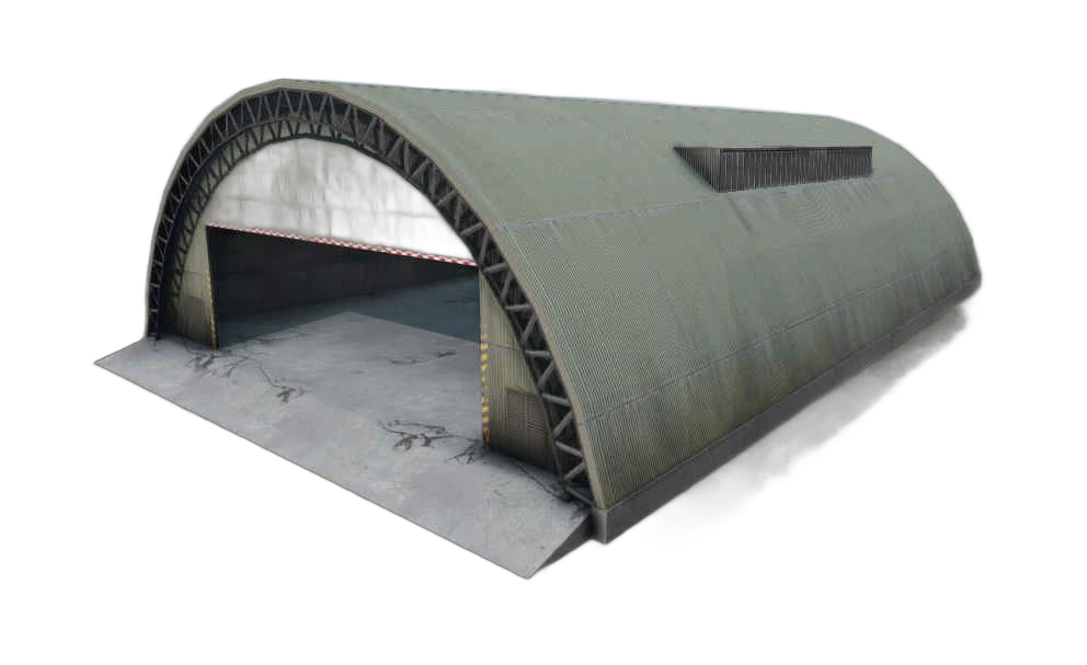 DayZ Land_Airfield_Hangar_Green - Land Airfield Hangar Green image