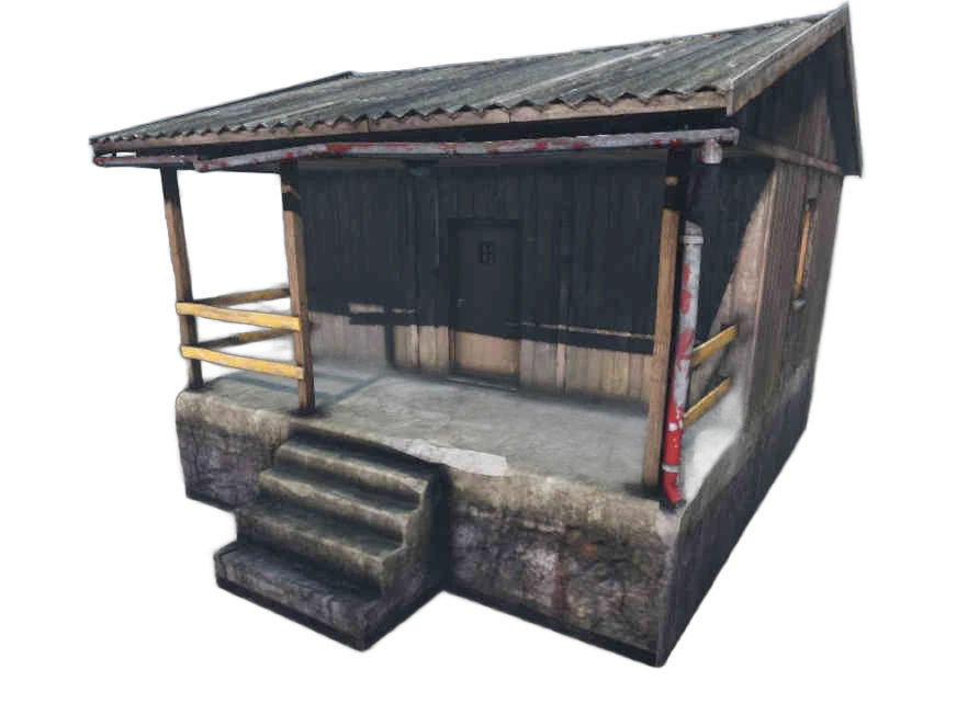 DayZ Land_Camp_House_brown - Land Camp House Brown image