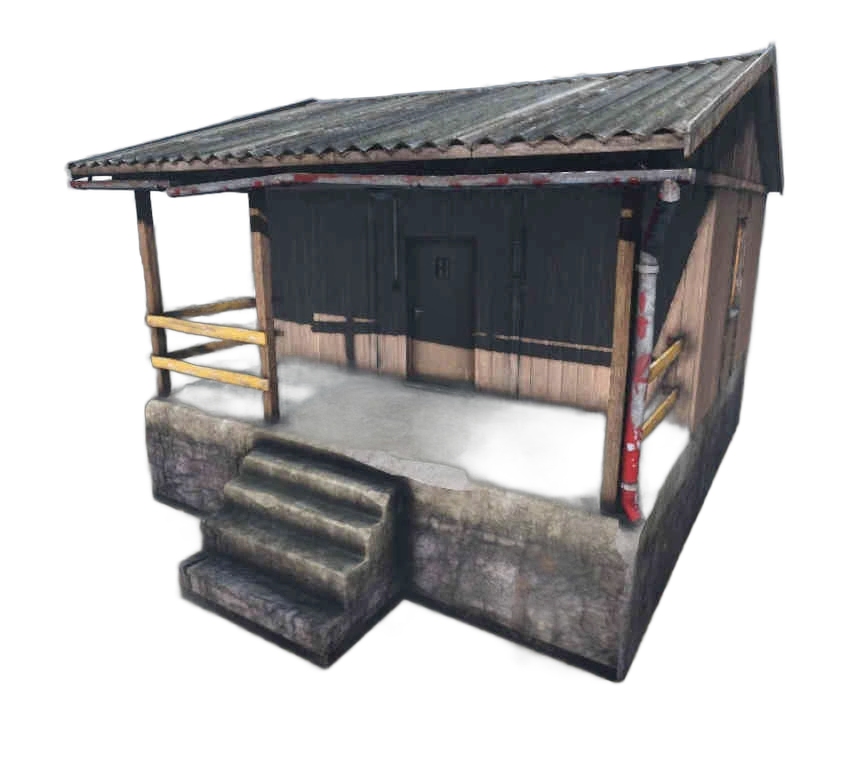 DayZ Land_Camp_House_red - Land Camp House Red image
