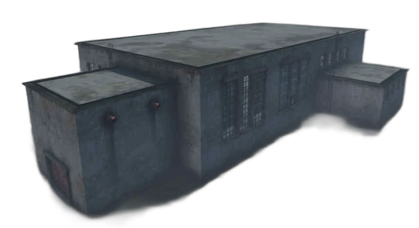 DayZ Land_CementWorks_Hall2_Grey - Land Cementworks Hall2 Grey image