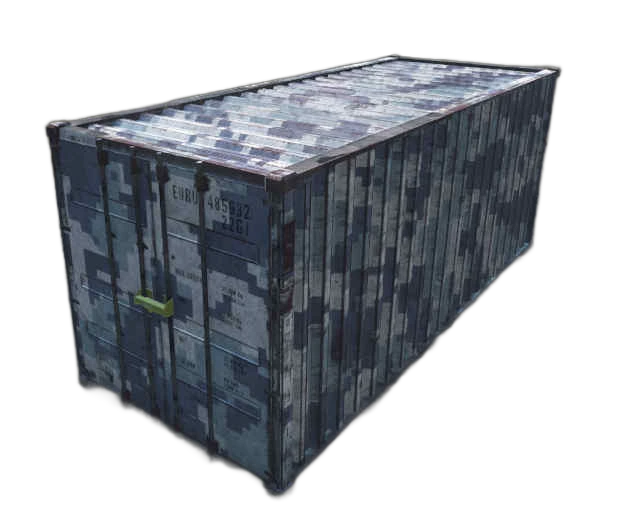 DayZ Land_ContainerLocked_Yellow_DE - Land Containerlocked Yellow De image