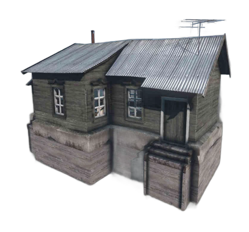 DayZ Land_House_1W08_Brown - Land House 1W08 Brown image