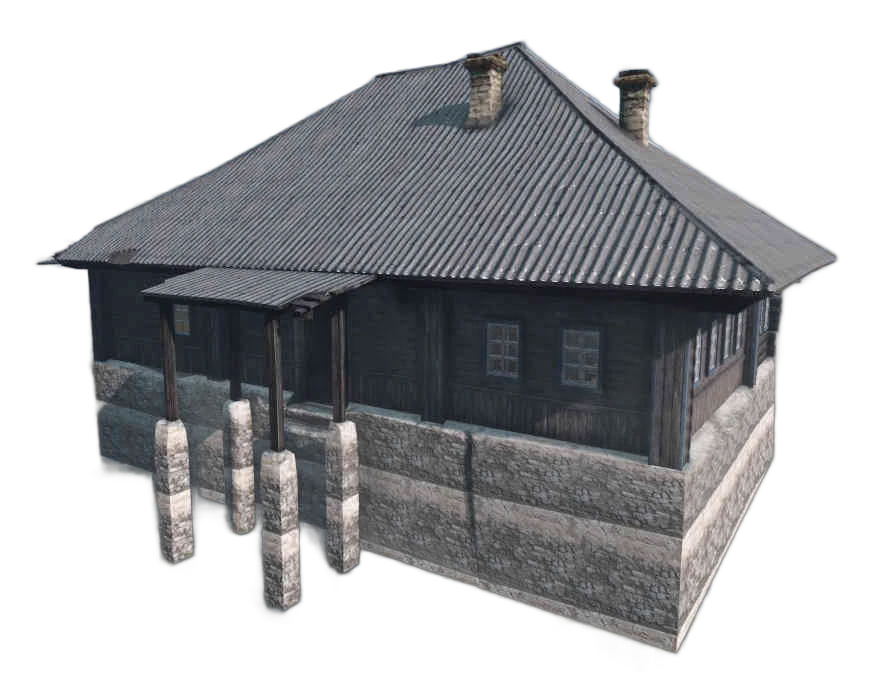 DayZ Land_House_1W12_Brown - Land House 1W12 Brown image