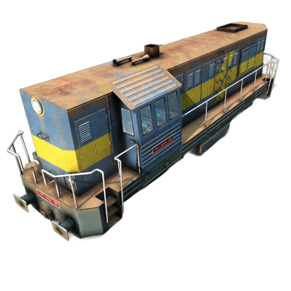 DayZ Land_Train_742_Blue - Land Train 742 Blue image