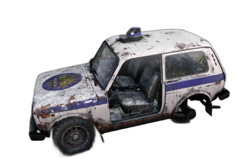 DayZ Land_Wreck_hb01_aban1_police - Land Wreck Hb01 Aban1 Police image