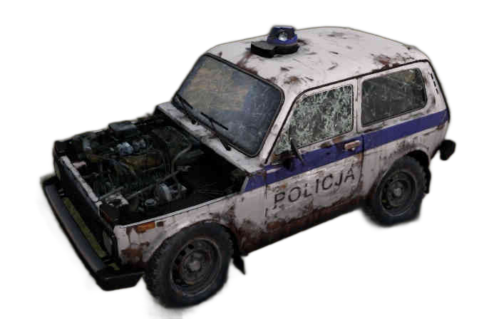 DayZ Land_Wreck_hb01_aban2_police - Land Wreck Hb01 Aban2 Police image
