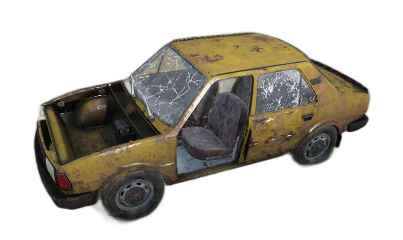 DayZ Land_Wreck_sed02_aban2_yellow - Land Wreck Sed02 Aban2 Yellow image