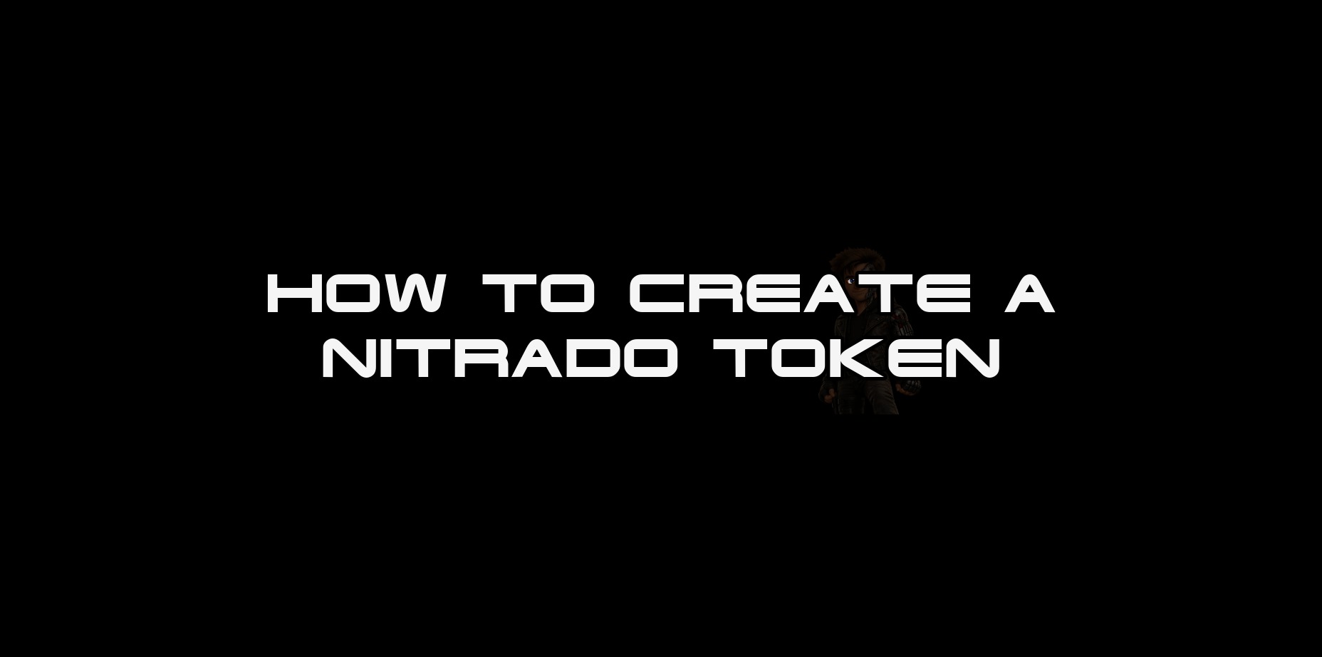 HOW TO CREATE NITRADO TOKEN thumbnail