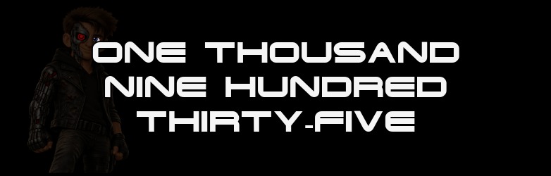 ONE THOUSAND NINE HUNDRED THIRTY FIVE thumbnail