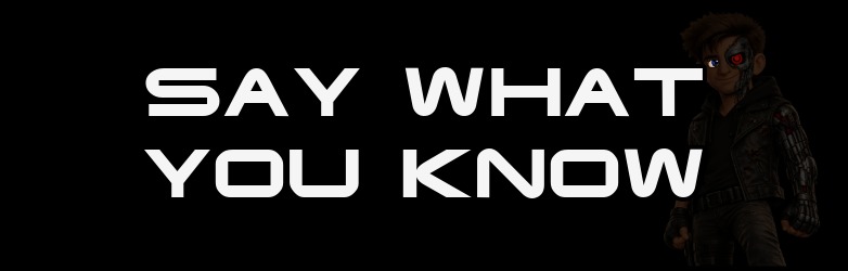 SAY WHAT YOU KNOW thumbnail