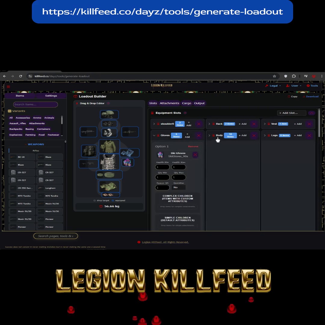 HOW TO USE THE DAYZ LOADOUT GENERATOR thumbnail